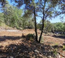 Plateformes prêtes pour creuser les semelles :)