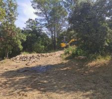 Reprise du chemin avec la minipelle