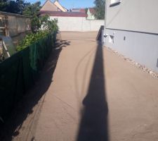 Après préparation du terrain