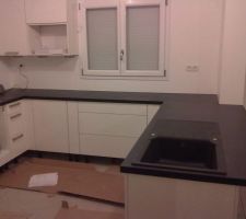 Cuisine en court dinstallation