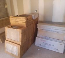 Livraison carrelage (terrasses et SDB) - 09/07/21