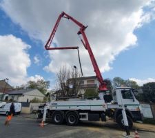 Pompe &agrave; b&eacute;ton