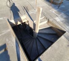 Escalier en béton
