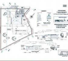 Plan de masse (Terrain et maison)