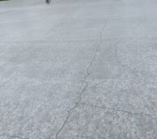 Dalle fissures