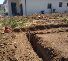 Fondation après appel au conducteur de travaux