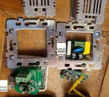 Deux inter muraux automatiques