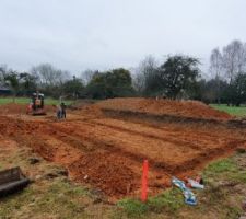 Terrassement des fondations