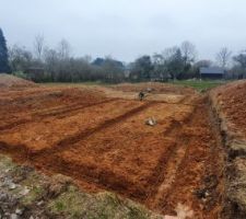 Terrassement des fondations