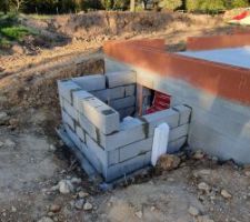 Cr&eacute;ation d'une cour anglaise pour acc&egrave;s au vide sanitaire