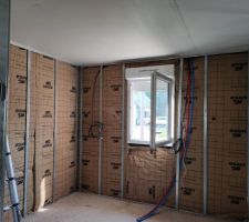 Cloison placostyl chambre enfant