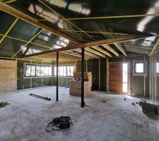 Plancher pour le grenier terminé