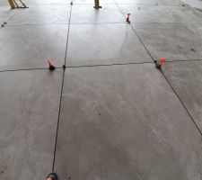 Pose carrelage RDC