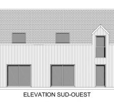 Façade Sud Ouest du constructeur 2