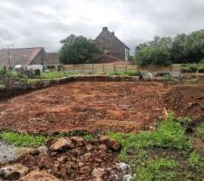Terrassement et pr&eacute;paration des fondations
