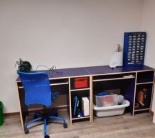 Rangement atelier de bricolage