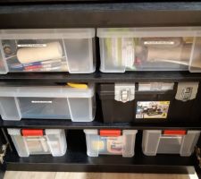Rangement atelier de bricolage