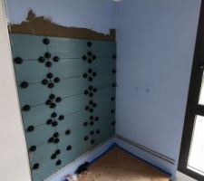 Douche de l'&eacute;tage