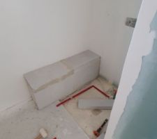 Douche du rdc avec double banc