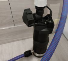 Pompe divertron 1200x pour redistribuer l'eau de pluie dans la maison