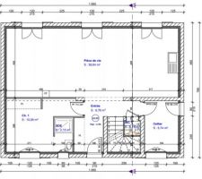 Plan Rez de Chaussée