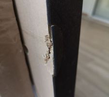 Mauvaise surprise au d&eacute;ballage du plan de travail