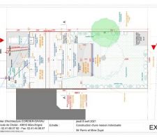 Plan de Masse (plan EXE)