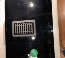 Plaque induction hotte intégrée