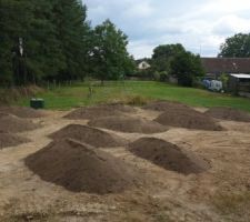 Finition terrassement jardin