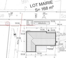 Plan de masse avec ligne de continuit&eacute; pour Orange