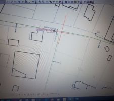 Plan de masse avec ligne de continuit&eacute; fourni par Orange