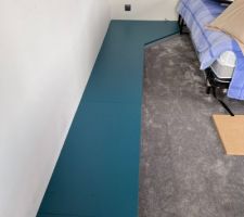Base peinte des meubles