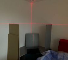 Aménagement de la salle de jeux / chambre d'amis en cours