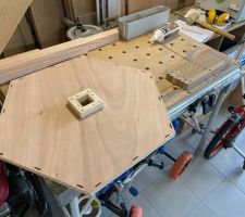 Aménagement de la salle de jeux / chambre d'amis en cours
Préparation tourniquet