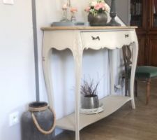 Petite console du salon