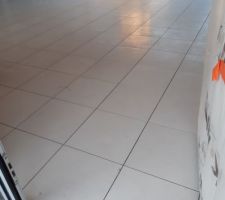 Pièce de vie vu depuis l'entrée