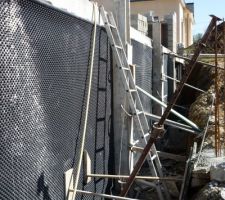 Poteaux pour la terrasse