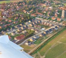 Vue aérienne du lotissement