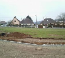 Notre parcelle est presque pr&ecirc;te