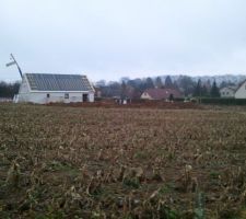 Décaissage
Vue depuis ouest