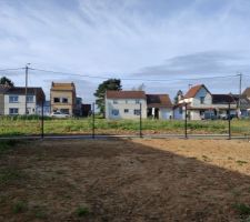 Clôture du fond de jardin