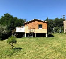 Rénovation bardage en cours