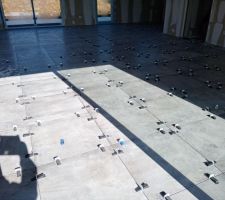 Carrelage pièce de vie