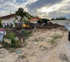 Ouverture du chantier le 15/09