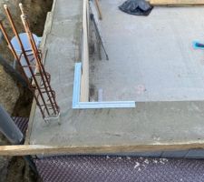 Préparation rail HUNG pour Liner