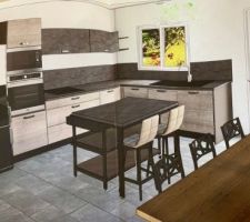 Plan de cuisine cuisinella