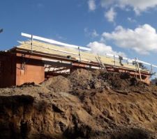 D&eacute;marrage, creusage mur de sout&egrave;nement, c&ocirc;t&eacute; ouest