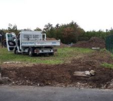 Ouverture d'un muret en pierres sèches