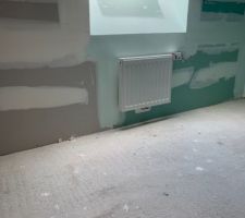 Radiateur chambre d'amis