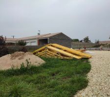 Livraison charpente